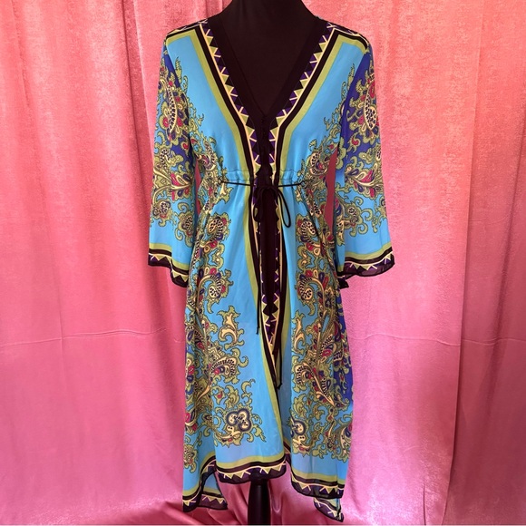 Rubber Ducky Productions, Inc. Dresses & Skirts - Sheer boho tunic dress by Rubber Ducky. SZ S